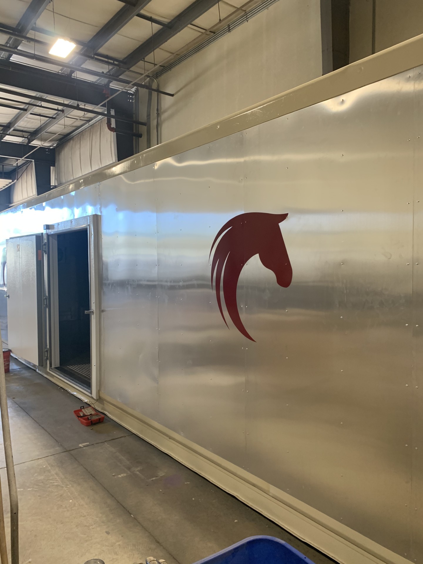 Custom refrigeration with custom logo/marketing Image